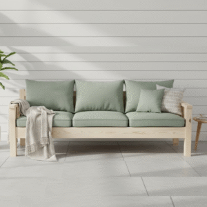 Solid Pine Slat Back Settle