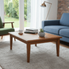 Solid Oak Coffee Table, Wooden Coffee Table