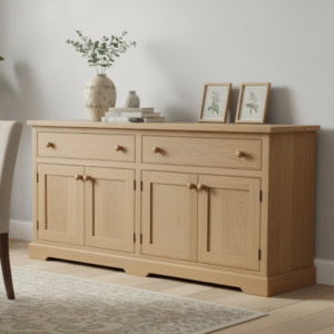 wood sideboard