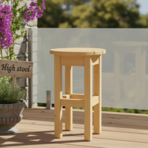wooden stool