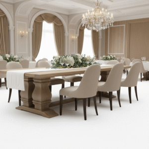 banquet table