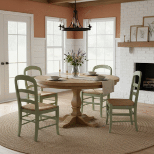 Farmhouse single pedestal with downstand