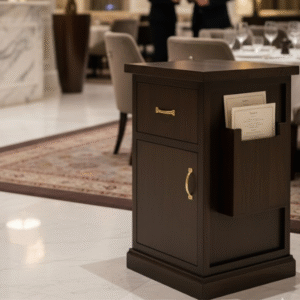 Meet & Greet Unit with Menu Holder