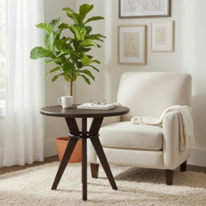 Metal Ring Bar Table