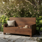 Outside Bespoke bench