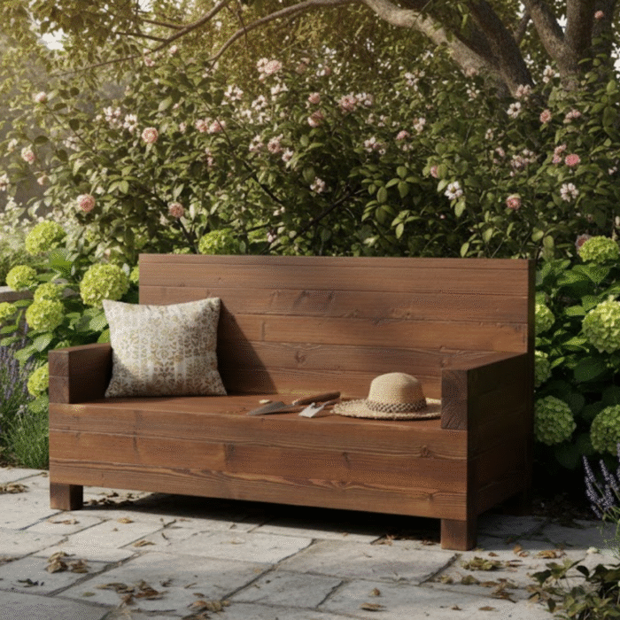 Outside Bespoke bench Outside Bespoke bench