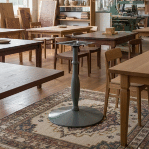 iron base for table