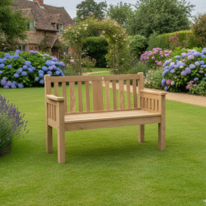 Oak outdoor Bench