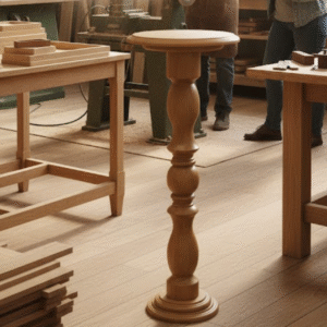 Banquote Table Turning leg