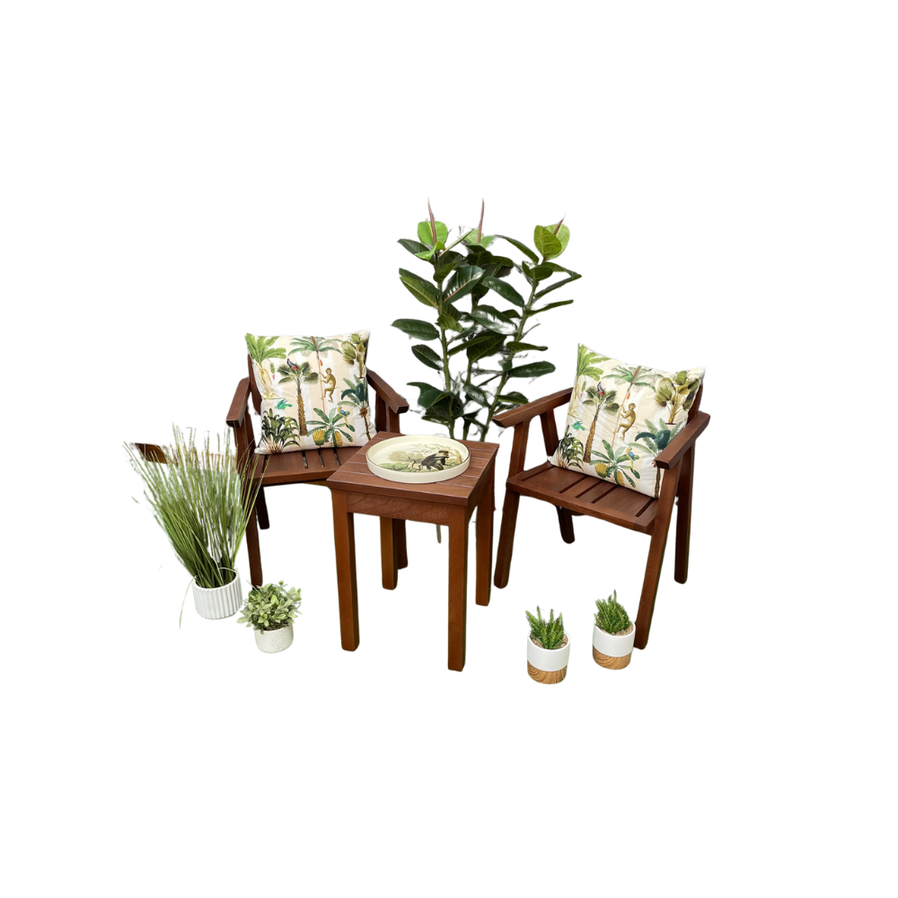outdoor table and chair