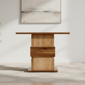 Multitone Pedestal Console Table