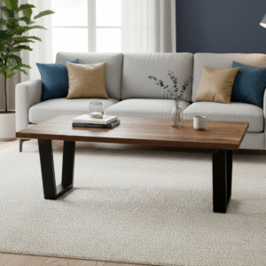 Solid Oak Coffee Table, Wooden Coffee Table