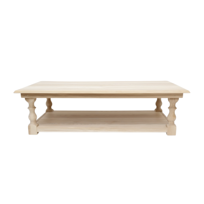 Ash Spindle Leg Coffee Table