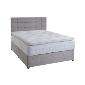 deluxe single, double, king, superking size mattress with pillow
