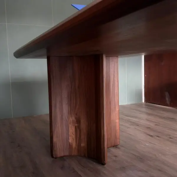 Solid Oak Wood Office Table