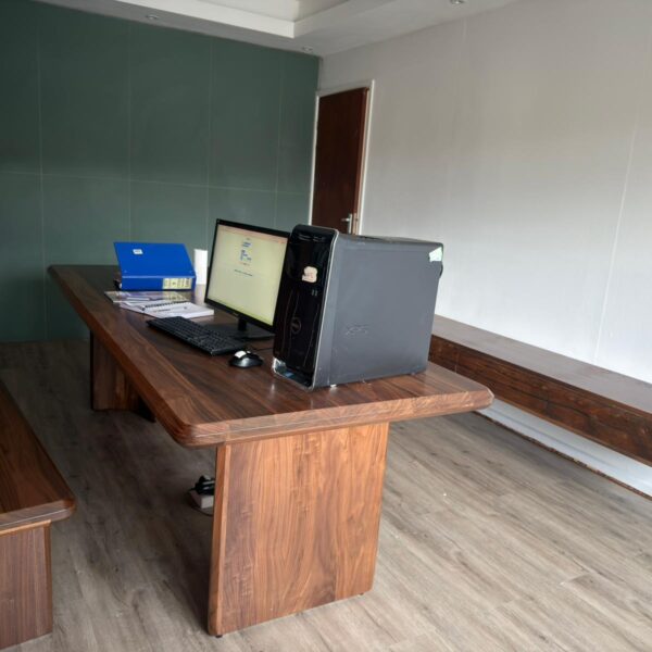 Solid Oak Wood Office Table